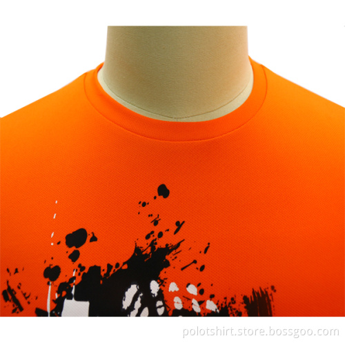 Personalized Fashion Design High Quality Club O Neck T shirt